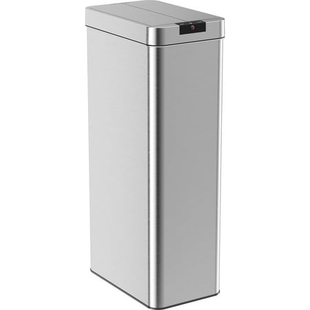 hOmeLabs Smart Large Touchless Electric Dual Motor Trash Can - 21 Gallon Stainless Steel with Sensor and AC Adapter
