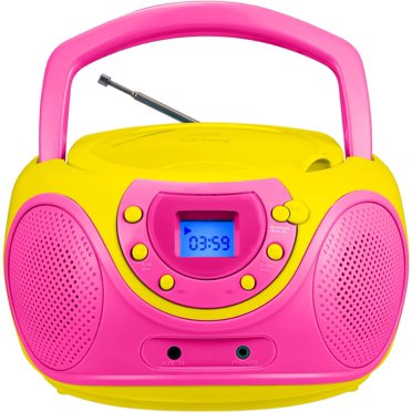 Boombox Cassette CD Player Combo with Bluetooth, AM/FM Radio, Remote ...