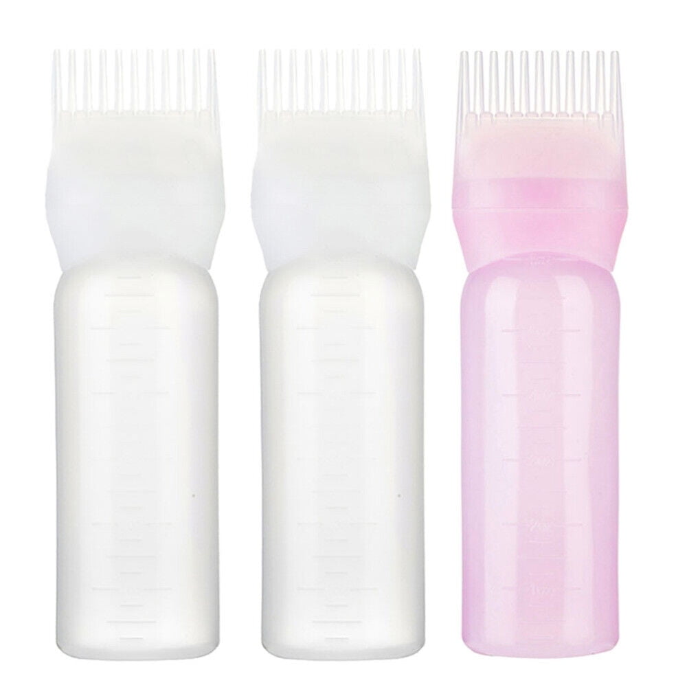 hair styling accessories Hair Dye Bottle Hair Applicator Bottle Comb