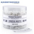 thumbnail image 1 of haisstronica 500PCS Heat Shrink Butt Connectors, AWG26-24 Waterproof Wire Connectors, Butt Splice, 1 of 7