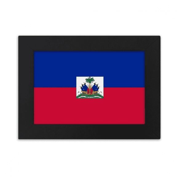 haiti national flag north amecountry desktop photo frame ornaments picture art painting