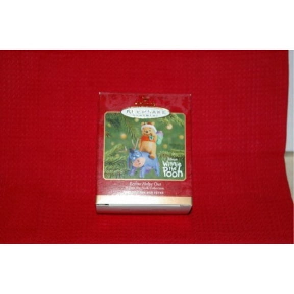 Hallmark Keepsake Ornament Eeyore Helps Out QXD4145