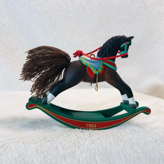 hallmark rocking horse collectors series qx501-6