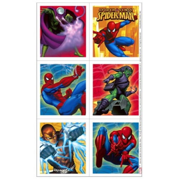 hallmark - spider-man spider sense sticker sheets