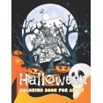 thumbnail image 1 of halloween coloring book for adult: Halloween Coloring Book for Stress Relieve and Relaxation, Halloween Fantasy Creature, (Paperback), 1 of 1