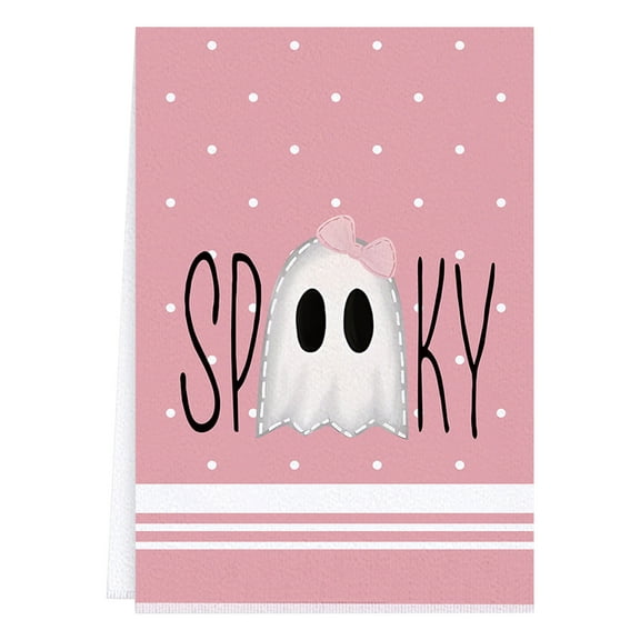 halloween decor Halloween Pumpkin Kitchen towel Four-piece set, Fine fiber household cleaning towel