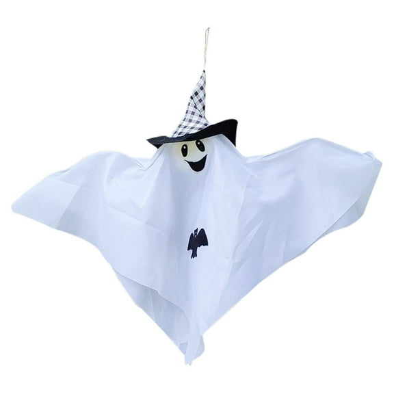 halloween decor Halloween decorations, folding ghosts, festival decoration items, props, hanging Halloween ghost hangers, paper, drifting ghosts