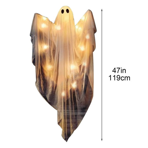 halloween decor Halloween luminous screaming ghost decoration props, Halloween scene adjustment colored lights, room decoration lights