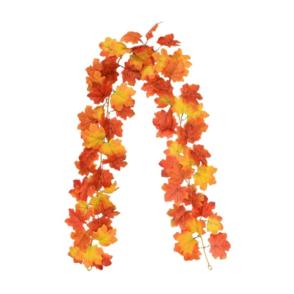 Halloween Products Festival Atmospheres Decoration Simulation Maple Leaf Vines Spots Artificial Fake Leaves Festival Atmospheres Decoration Simulation Maple Leaf Vines Spots Artifi