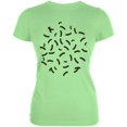 thumbnail image 1 of halloween mint chocolate chip ice cream costume juniors soft t shirt, 1 of 1
