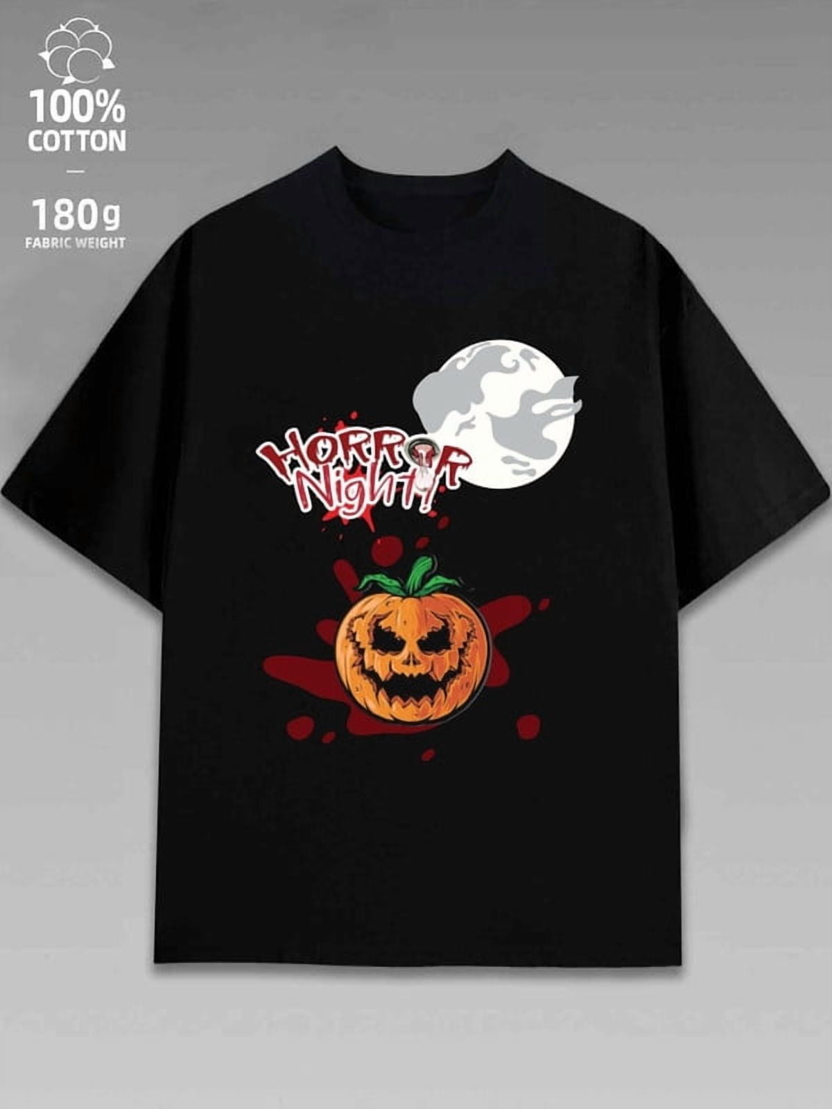 halloween t shirts comfort colors tshirt men's black Machine Washable ...