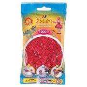 hama beads 1,000 bead refill bag - claret