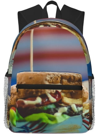 Cheeseburger top backpack walmart