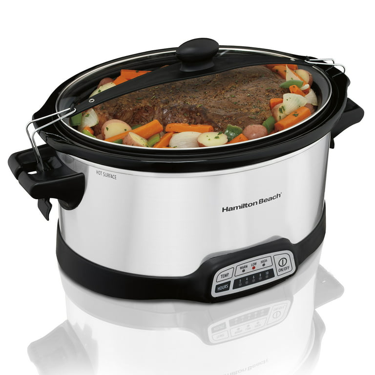 Hamilton Beach Stay or Go® Programmable 7 Qt. Slow Cooker with