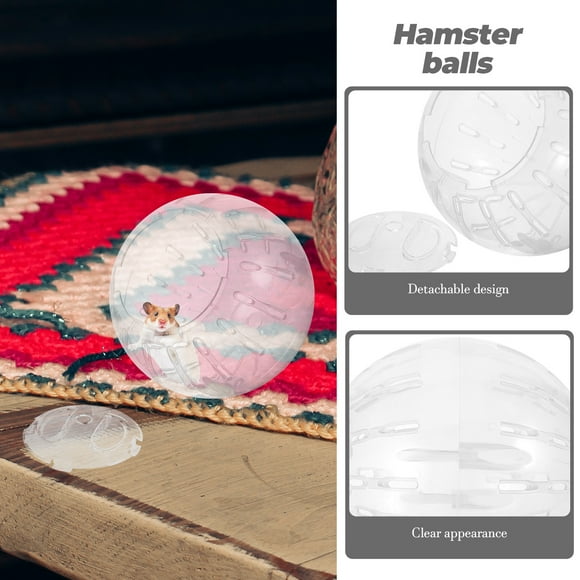 hamster balls Hamster Exercise Ball 10cm for Small Pets (3.94X3.94X3.94Inch)