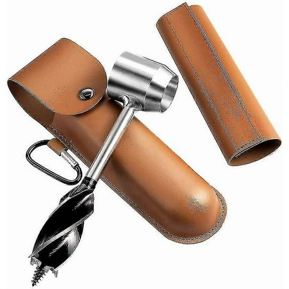 hand Drill For Woodworking, Manual Survival Drill, Manual Auger Bushcraft Tools, Camping Manual Auger For Camping