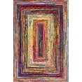 thumbnail image 1 of nuLOOM Tammara Bohemian Hand Braided Area Rug, 7' 6" x 9' 6", Multi, 1 of 8
