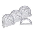 thumbnail image 1 of hand2mind 5314A Student Math Protractor, Clear, 20 Count (Pack of 1), 1 of 5