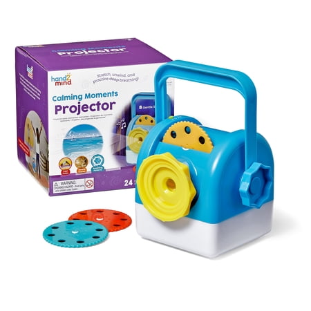 hand2mind Calming Moments Projector, Yoga for Kids, Mindfulness for Kids (Ages 3+)