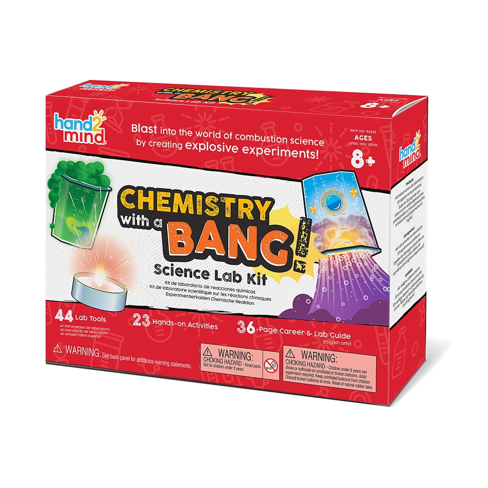 hand2mind Chemistry with a Bang! Science Lab Kit, Color Chemistry