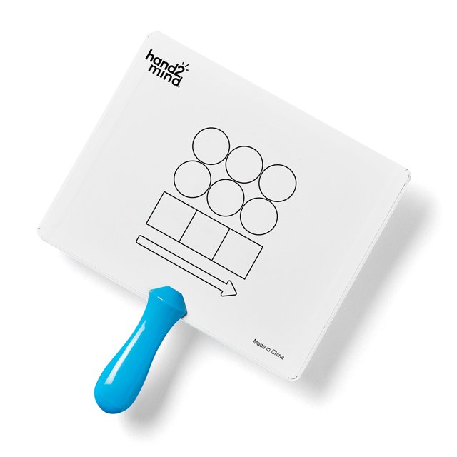 hand2mind Elkonin Box Answer Board, Word Mapping Paddles