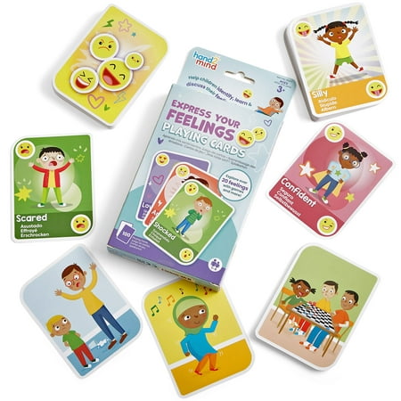 hand2mind Express Your Feelings Playing Cards, Social Emotional Learning Activities, Calm Down Corner