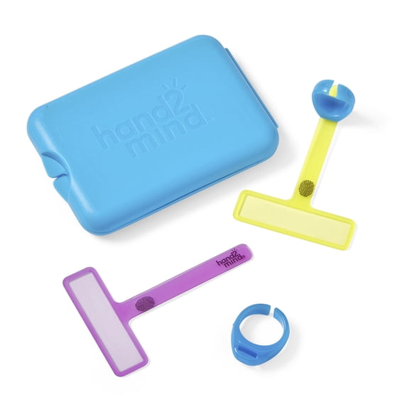 hand2mind FingerFocus Highlighter To Go, Dyslexia Tools For Kids, Guided Reading Strips, ADHD Tools