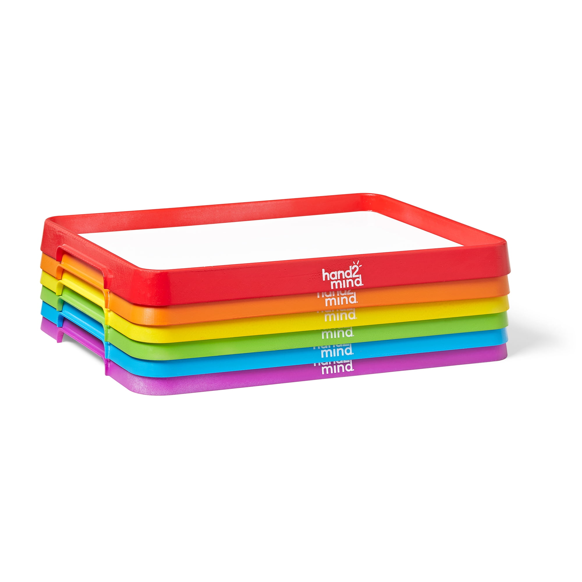 Colorful Magnetic Dry-Erase Mini Activity Trays Set