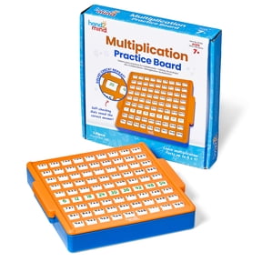 hand2mind Multiplication Practice Board, Elementary Math Manipulatives, Kids Learning Toys 7+