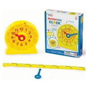 hand2mind Number Clock, Educational Focus Mathematics & Counting Toy, All Ages (1 Pack)