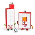 thumbnail interactive-video image 1 of hand2mind Numberblocks Friends Eleven and Twelve Action Figure Set - Math Toys for Kids, 1 of 10
