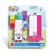 hand2mind Numberblocks Friends Seventeen and Eighteen Pack