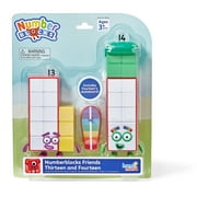 hand2mind Numberblocks Friends Thirteen and Fourteen Figures, Numbers for Toddlers, Math Toys for Kids 3-5, Small Figurines for Kids, Preschool Learning & Education Toys, Birthday Gifts for Kids