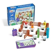hand2mind Numberblocks Sheep Farm MathLink Cubes Activity Set, Kids Math Toys (Ages 3+)