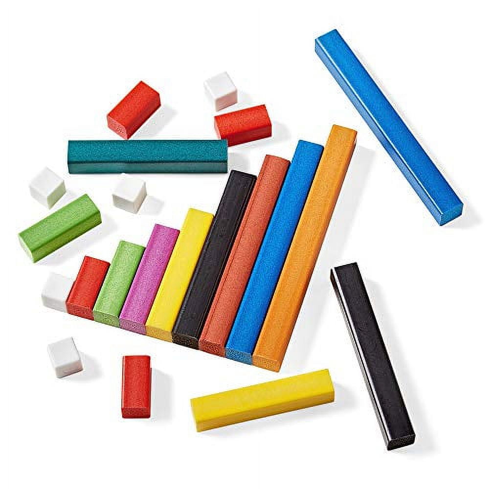 hand2mind Plastic Cuisenaire Rods Introductory Set, Math Manipulatives