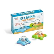 hand2mind Sea Animals Dice Poppers, Math Dice Games for Kids, Board Game Accessories