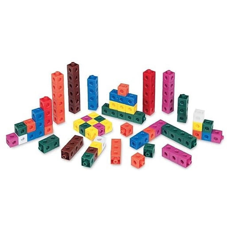 Cubes For Counting Colorful Plastic Counting Blocks Jenaai 1000 Counting Cubes - Colorful ...
