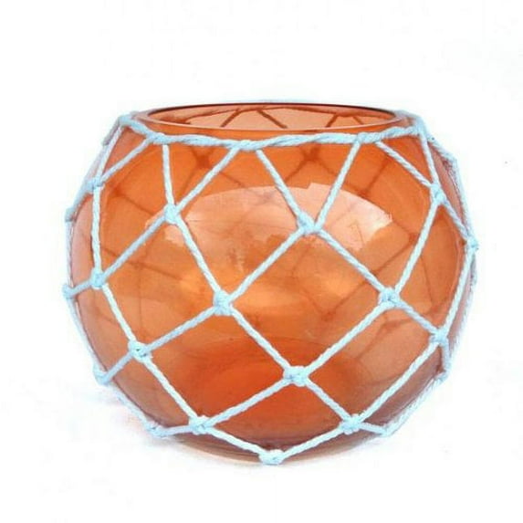 handcrafted nautical decor japanese glass fishing float decorative bowl