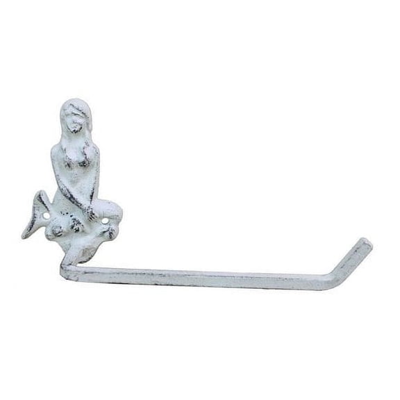 handcrafted nautical decor mermaid wall mounted toilet paper holder