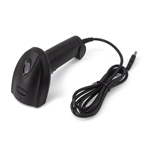 handheld scanner Scanner 1D/2D Barcode Scanner Handheld USB Wired Bar Code Reader Manual Trigger/Auto Continuous Scanning Support Paper Code Compatible with Mac for Supermarket