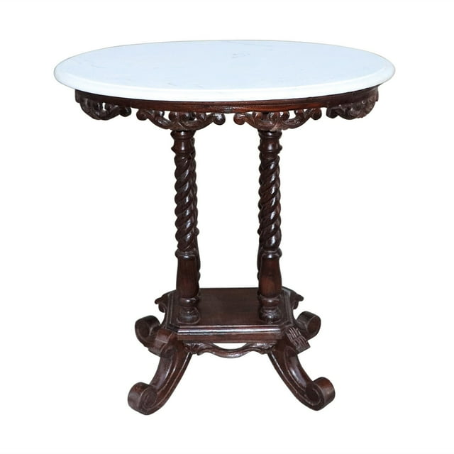 handmade Hand Craved Elegant Style Side Table | Victorian Style Living ...