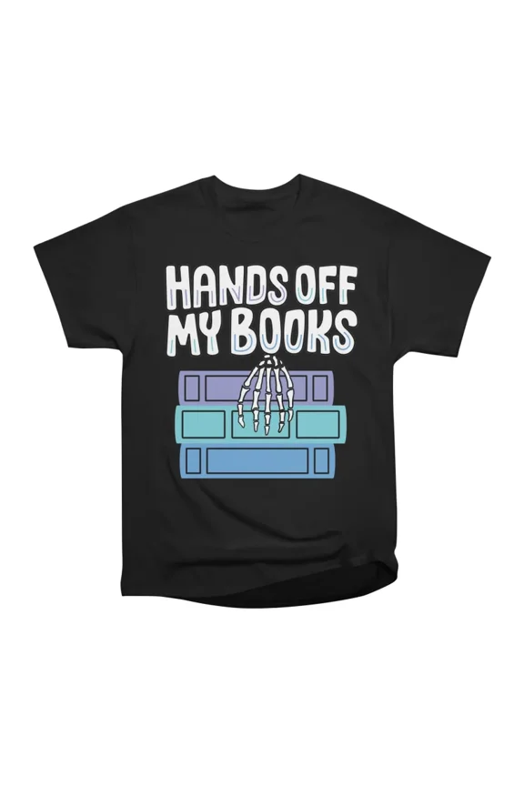 hands off my books pastel T-Shirt Tee Gift For Him Merch For Her Apparel For Friend