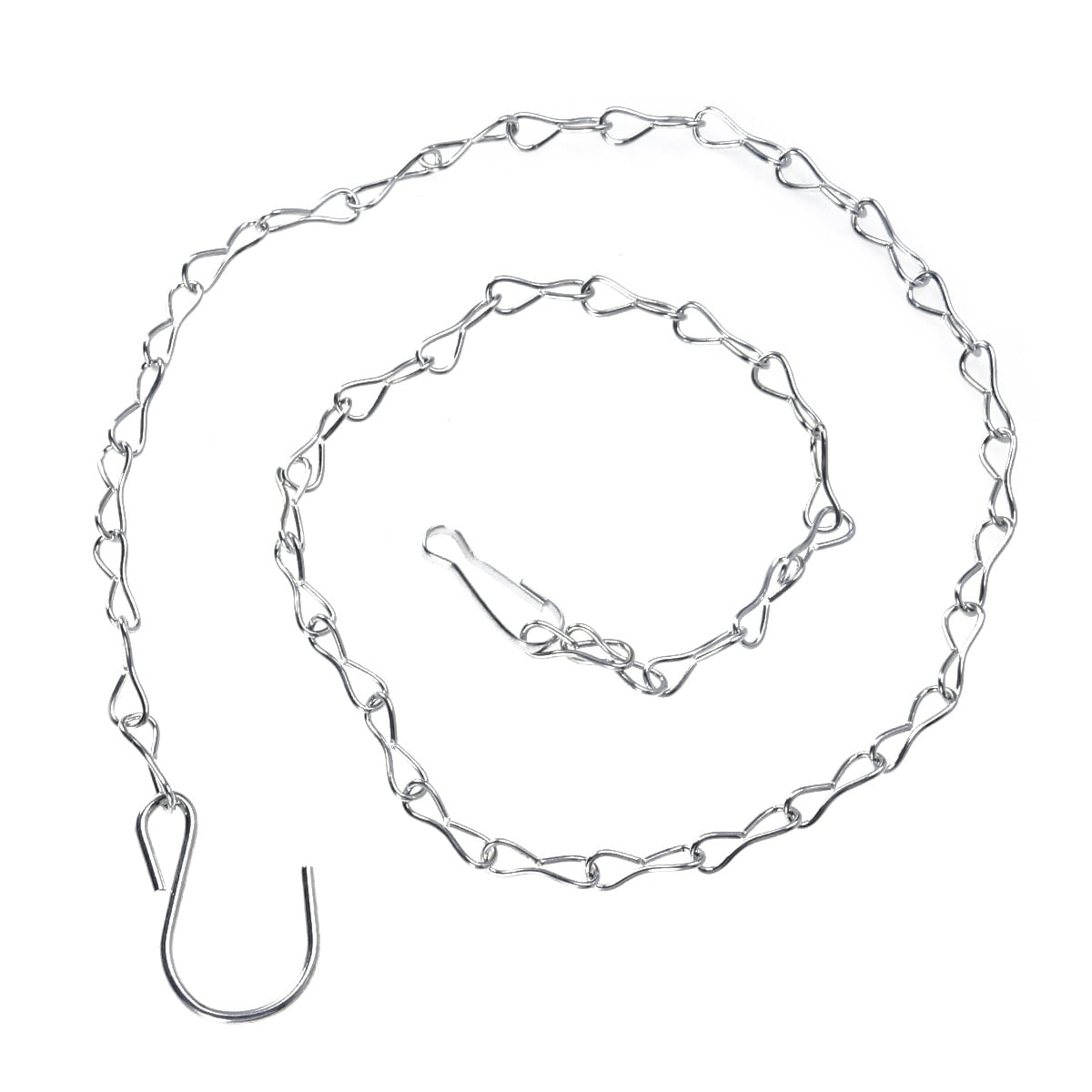 hanging chains for plants 2pcs 35 Inch 8 Shape Hanging Iron Chain for