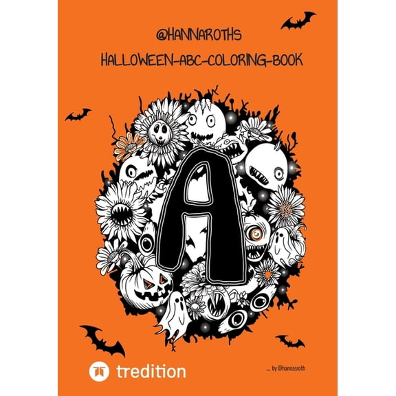 @hannaroths Halloween-ABC-Coloring-Book, (Paperback)