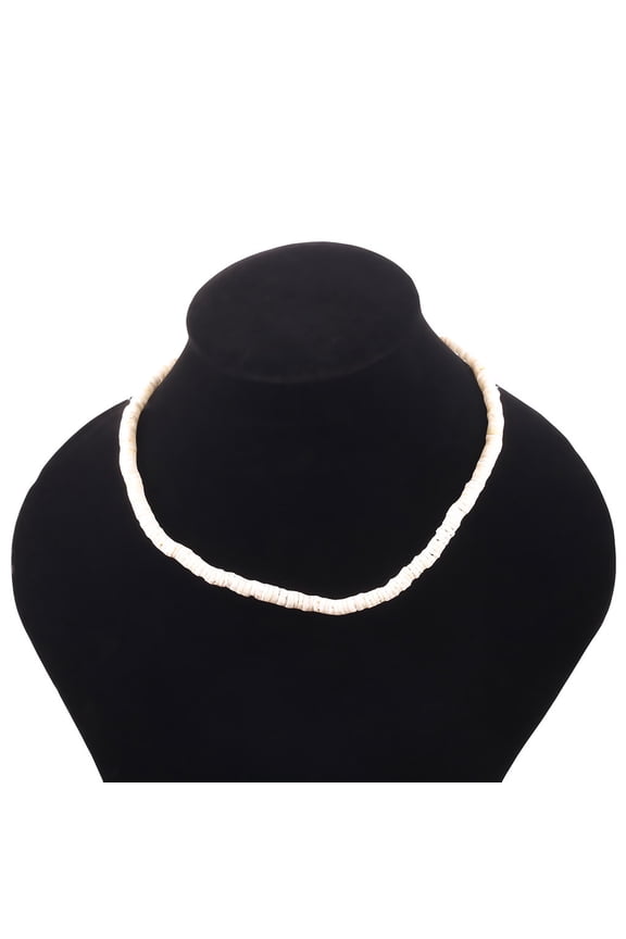 bohemian vintage natural shell piece rule necklace ladies jewelry