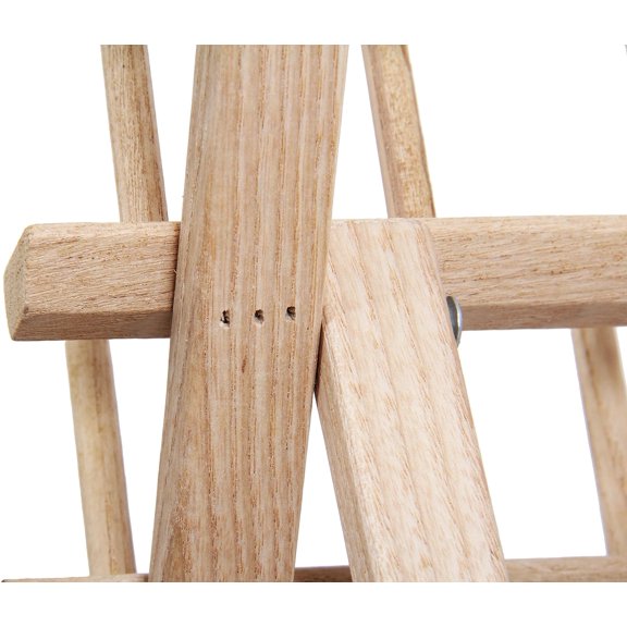 haoqianqian 120 Spool Cone Wood Thread Rack, Freestanding or Wall, Storage