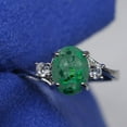 thumbnail image 1 of haozzaw Exquisite Oval, Fire Opal Ring, Alloy, 1 of 5