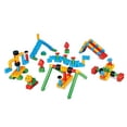 thumbnail image 1 of hape 760011 polym adventure playground kit building blocks, multicolor, 1 of 9