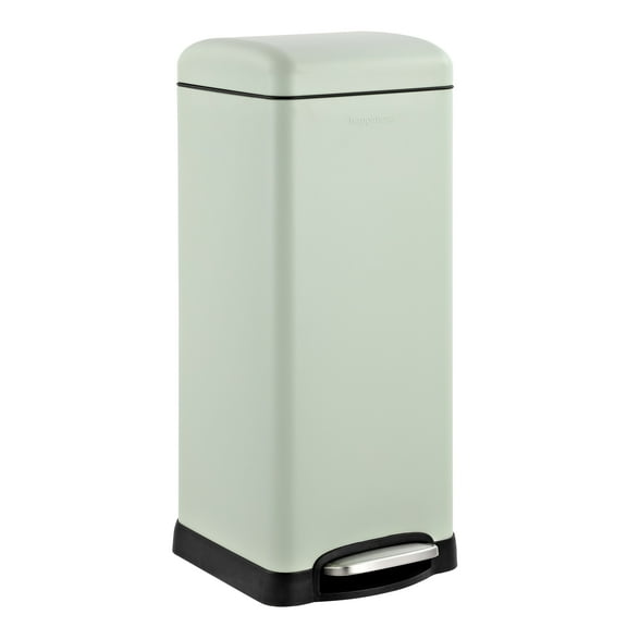 happimess Betty Retro 8-Gallon Step-Open Trash Can, Pistachio Gelato, HPM1007E