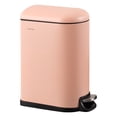 thumbnail image 1 of happimess Roland Mini 2.6-Gallon Step-Open Trash Can, Flamingo Pink, HPM1009G, 1 of 8